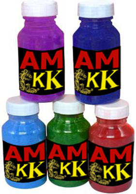 AMKK Pack of 5 Rangoli Powder(Multicolor)