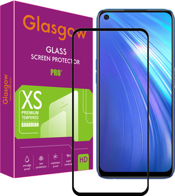 Glasgow Edge To Edge Tempered Glass for Realme 6(Pack of 1)