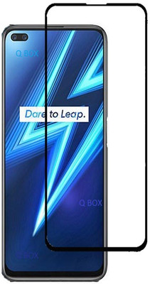 Q Box Edge To Edge Tempered Glass for Realme 6 Pro(Pack of 1)