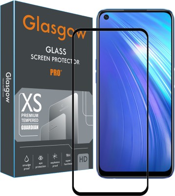 Glasgow Edge To Edge Tempered Glass for Realme 6, Realme 6i, Realme 7, Realme 7i, Realme Narzo 20 Pro(Pack of 1)