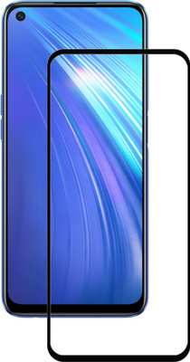 Gorilion Edge To Edge Tempered Glass for Realme 6, Realme 6i(Pack of 1)