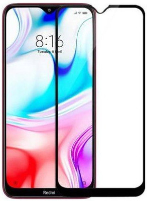 DSCASE Edge To Edge Tempered Glass for Mi Redmi 8(Pack of 1)