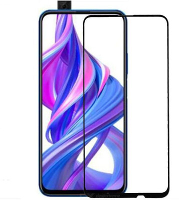 HIE POWER Edge To Edge Tempered Glass for Huawei Honor 9X(Pack of 2)