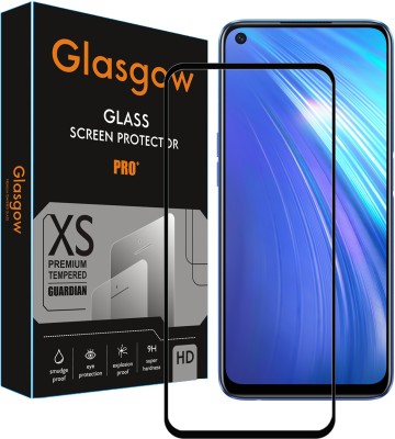 Glasgow Edge To Edge Tempered Glass for Realme 6, Realme 6i, Realme 7, Realme 7i, Realme Narzo 20 Pro(Pack of 1)