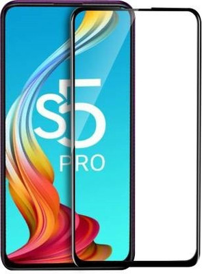 LIKEDESIGN Edge To Edge Tempered Glass for Infinix S5 Pro(Pack of 1)