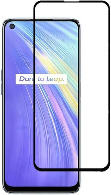 Q Box Edge To Edge Tempered Glass for Realme 6(Pack of 1)