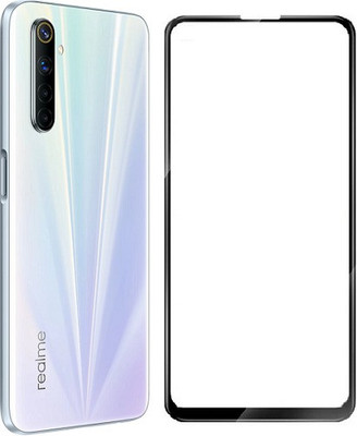 Karirap Edge To Edge Tempered Glass for Realme 6, Realme 6i, Realme 7, Realme 7i, Realme Narzo 20 Pro(Pack of 1)