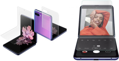 SmartLike Front and Back Screen Guard for Samsung Galaxy Z Flip(Pack of 3)
