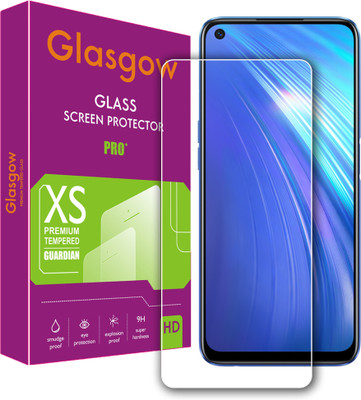 Glasgow Tempered Glass Guard for Realme 6(Pack of 1)