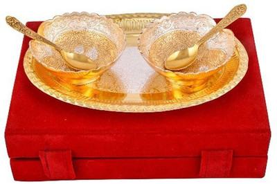 Arsalan paan bunda two tone Chip & Dip Tray Serving Set