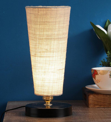 Devansh Table Lamp Table Lamp(31 cm, White)