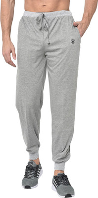 3SIX5 Solid Men Grey Track Pants