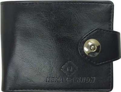 NEXA FASHION Men Casual Black Artificial Leather Wallet(5 Card Slots)