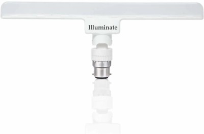 Illuminate Light 10 W T-Bulb B22 LED Bulb(White, Pack of 8)