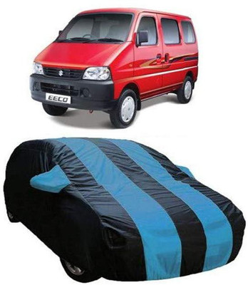 AASTER Car Cover For Maruti Suzuki Eeco (With Mirror Pockets)(Blue, Blue)