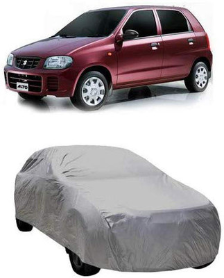 AASTER Car Cover For Maruti Suzuki Alto (Without Mirror Pockets)(Grey)