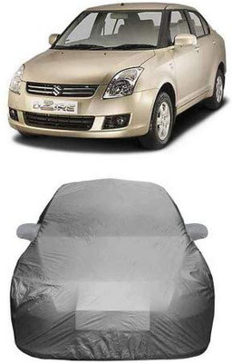 AASTER Car Cover For Maruti Suzuki Swift Dzire (With Mirror Pockets)(Grey)
