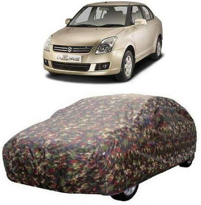 AASTER Car Cover For Maruti Suzuki Swift Dzire (Without Mirror Pockets)(Multicolor)