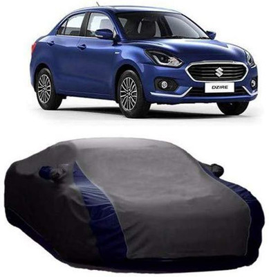 AASTER Car Cover For Maruti Suzuki Swift Dzire (With Mirror Pockets)(Grey)