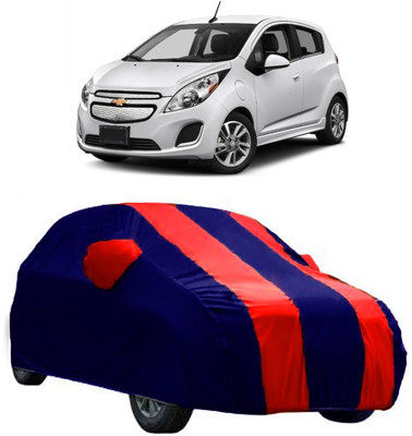 AutoRock Car Cover For Chevrolet Spark (With Mirror Pockets)(Red)