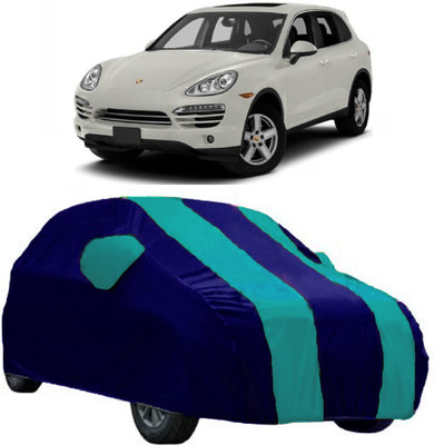 AutoKick Car Cover For Porsche Cayenne (With Mirror Pockets)(Blue)