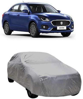 AASTER Car Cover For Maruti Suzuki Swift Dzire (Without Mirror Pockets)(Grey)