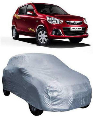 AASTER Car Cover For Maruti Suzuki Alto K10 (Without Mirror Pockets)(Silver)