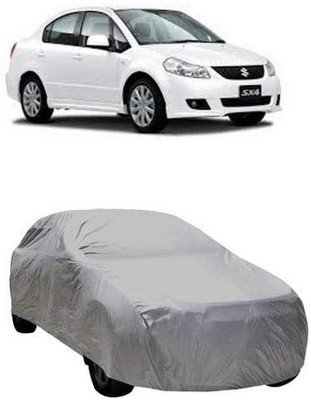 AASTER Car Cover For Maruti Suzuki SX4 (Without Mirror Pockets)(Grey)