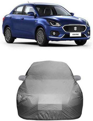 AASTER Car Cover For Maruti Suzuki Swift Dzire (With Mirror Pockets)(Grey)