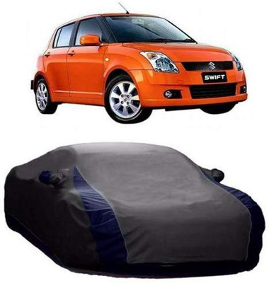 AASTER Car Cover For Maruti Suzuki Swift (With Mirror Pockets)(Grey)