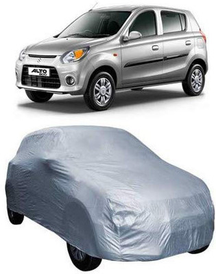 AASTER Car Cover For Maruti Suzuki Alto 800 (Without Mirror Pockets)(Silver)
