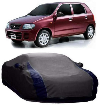 AASTER Car Cover For Maruti Suzuki Alto (With Mirror Pockets)(Grey)