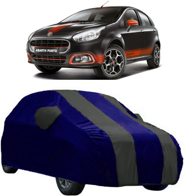 AutoRock Car Cover For Fiat Abarth Punto (With Mirror Pockets)(Grey)