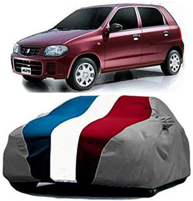 AASTER Car Cover For Maruti Suzuki Alto (With Mirror Pockets)(Red, Blue, Grey)