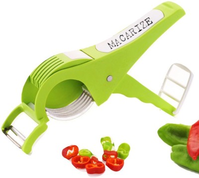MACARIZE 2 In One Cutter & Peeler Vegetable & Fruit Slicer(01 Vegetable Cutter)