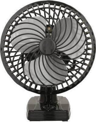 otc Buy Smart 220 mm Energy Saving 3 Blade Table Fan(Black, Pack of 1)