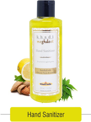 KHADI MEGHDOOT Herbal  Hand Sanitizer Bottle(210 ml)