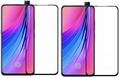 Bodoma Edge To Edge Tempered Glass for Infinix S5 pro pack of 2(Pack of 2)