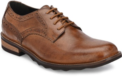 Carlo Romano by Wasan Shoes Derby For Men(Tan)