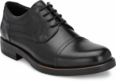 Carlo Romano by Wasan Shoes Derby For Men(Black)