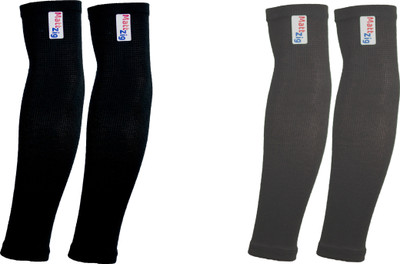 MATTZIG Arm & Elbow UV Protection Elbow Support(Black, Brown)