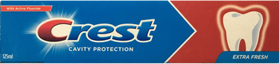 Crest Cavity Protection Extra Fresh With Active Fluoride Imported 125ml 125ml Toothpaste(125 g)