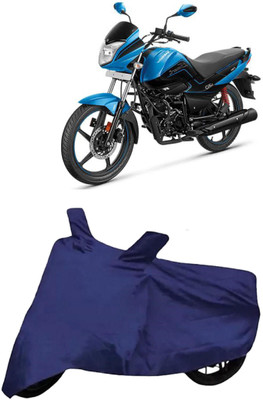 WMIZEXA Waterproof Two Wheeler Cover for Hero(Splendor I Smart, Blue)