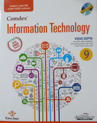 COMDEX INFORMATION TECHNOLOGY CLASS-9 (WITH CD)(English, Paperback, VIKAS GUPTA)