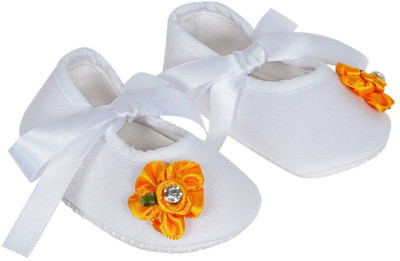 Rsmart Booties(Toe to Heel Length - 13 cm, White)
