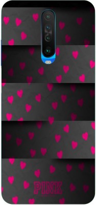 Dreamcase Back Cover for POCO X2, Mi Redmi K30, Mi Redmi K30 5G(Black, Pink, Dual Protection, Silicon, Pack of: 1)