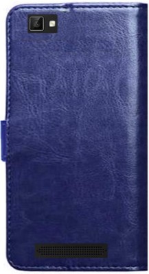 MYSHANZ Flip Cover for XOLO ERA 1X Flip Cover, XOLO ERA 1X Flipcover, XOLO ERA 1X Designer Flip Cover(Blue)