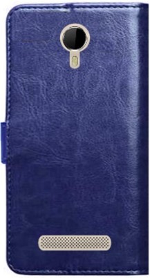 POPKART Flip Cover for COOLPAD MEGA 4A Flip Cover, COOLPAD MEGA 4A Flipcover(Blue)