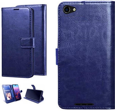 MAXSHAD Flip Cover for XOLO Era 4X Flip Cover, XOLO Era 4X Flipcover, XOLO Era 4X Designer Flip Cover(Blue)