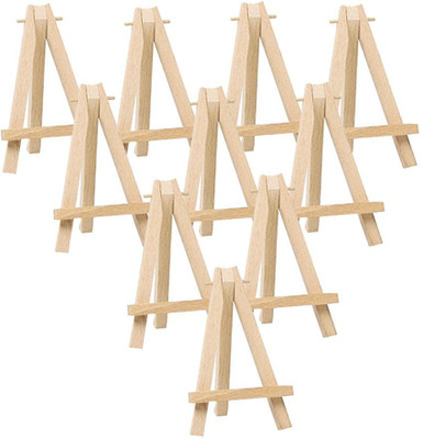 THR3E STROKES Wooden Multiple Purpose Easel(Mini, Display, Studio)